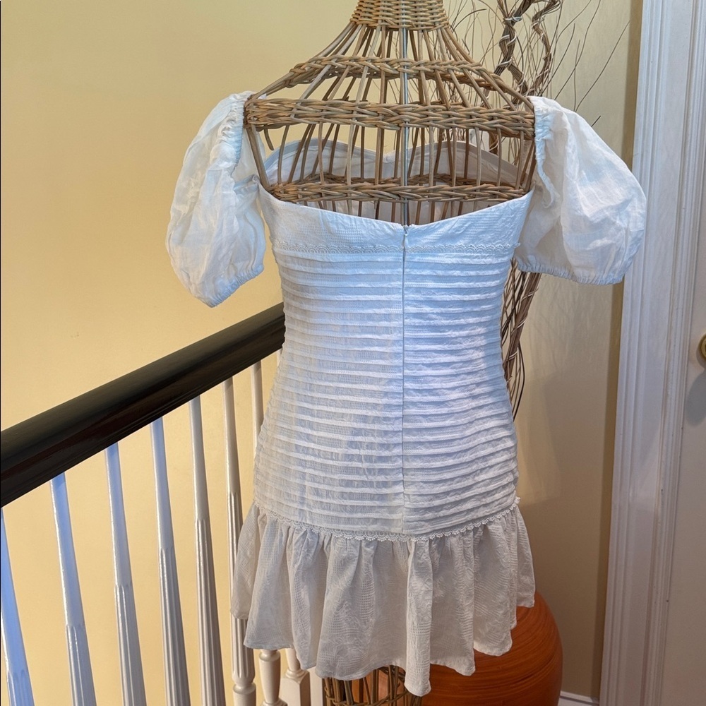 Hello Molly white mini dress - Picture 4 of 9